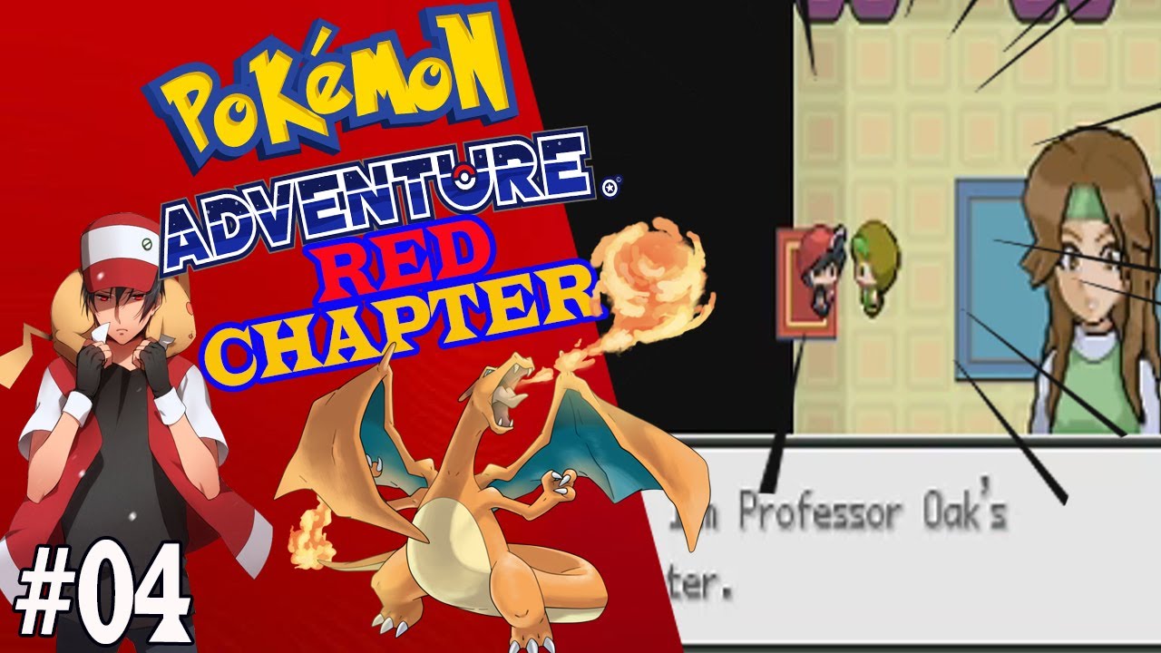 pokemon adventure red chapter black screen