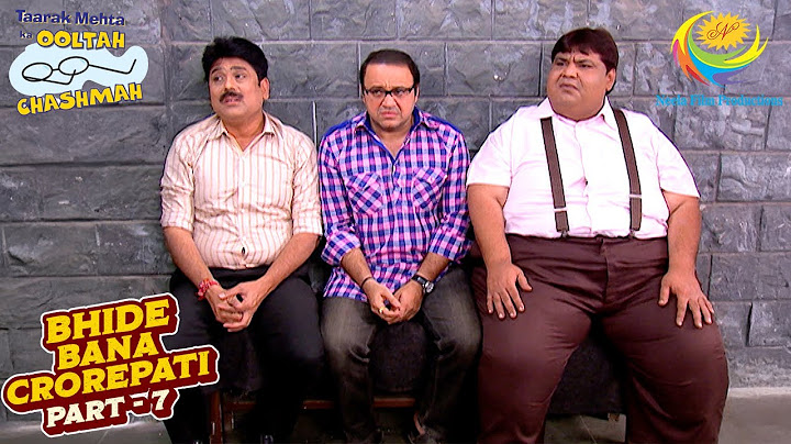 Bhide को हुई अपनी बदनामी होने की Tension | Taarak Mehta Ka Ooltah Chashmah | Bhide Bana Crorepati