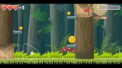 Red Ball 4 Level 20 | 2. Deep Forest Level 20 Golden Medal