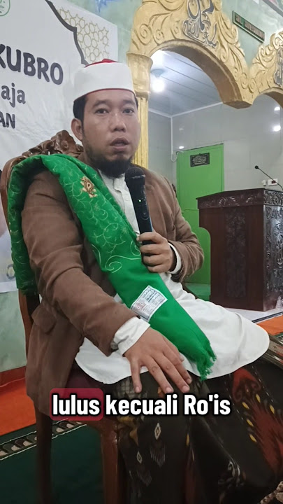 pelatihan JRA tersedikit Di DUNIA tidak ada yang lulus kecuali Ro'is PCNU. #ruqyahaswaja#islamicshor