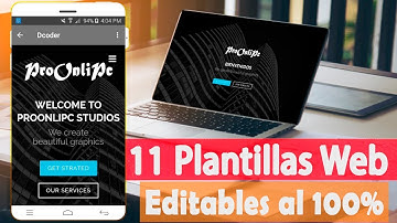 PLANTILLAS WEB RESPONSIVE para Editar al 100% Completamente Gratis | HTML5 Y CSS3  2020 ✔️