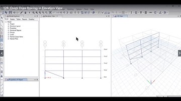 Lesson 29 Quick Draw Bracing in Elevation View