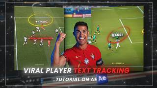 Trending Player Text Tracking Tutorial On After effects✨