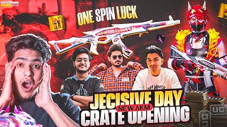 500 UC Luck Luckiest New AKM Skin Crate Opening in BGMI-Jecisive Day New AKM Crate Opening