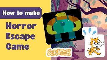 How to Make a TERRIFYING Horror Game in Scratch! (With Jump Scares & AI Monster)