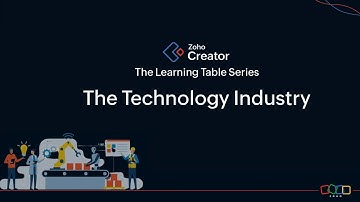 Zoho Creator for the Technology Industry