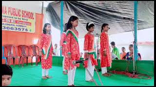 Teri mitti dance performance by girls of class 3 #15august #harghartiranga #dance #independenceday