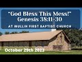 God Bless This Mess! Genesis 38:11-30