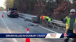 Driver killed in construction zone crash on South Shore