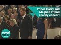 Prince Harry and Meghan attend charity concert marking final days of WW1