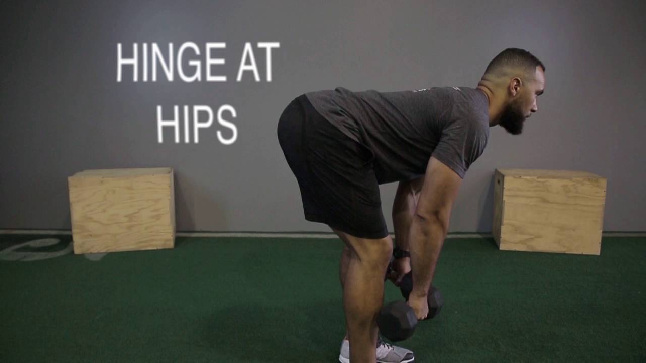 How To: DUMBBELL ROMANIAN DEADLIFT (RDL) - YouTube
