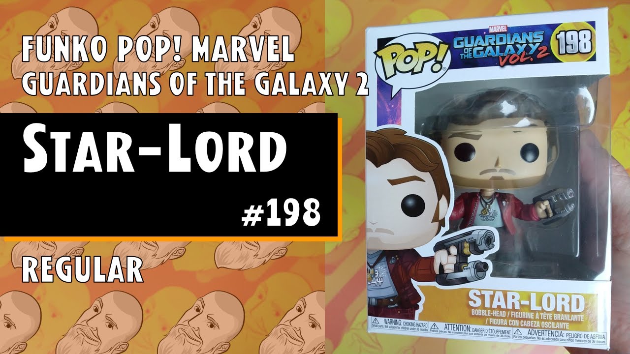 Funko Pop! Marvel: Guardians Of The Galaxy - Star Lord 