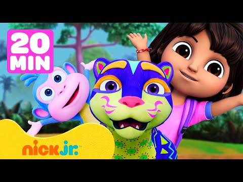 Даша | Волшебные приключения Даши и Башмачка с Алебрихе! ✨ 20 минут | Nick Jr. Cyrillic