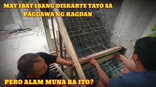 PAANO GUMAWA NG HAGDAN? PAGGAWA NG HAGDAN STEP BY STEP COMPLETE TUTORIAL