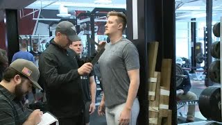 Nick Ferrer full interview from BSU pro day on 4/4/18