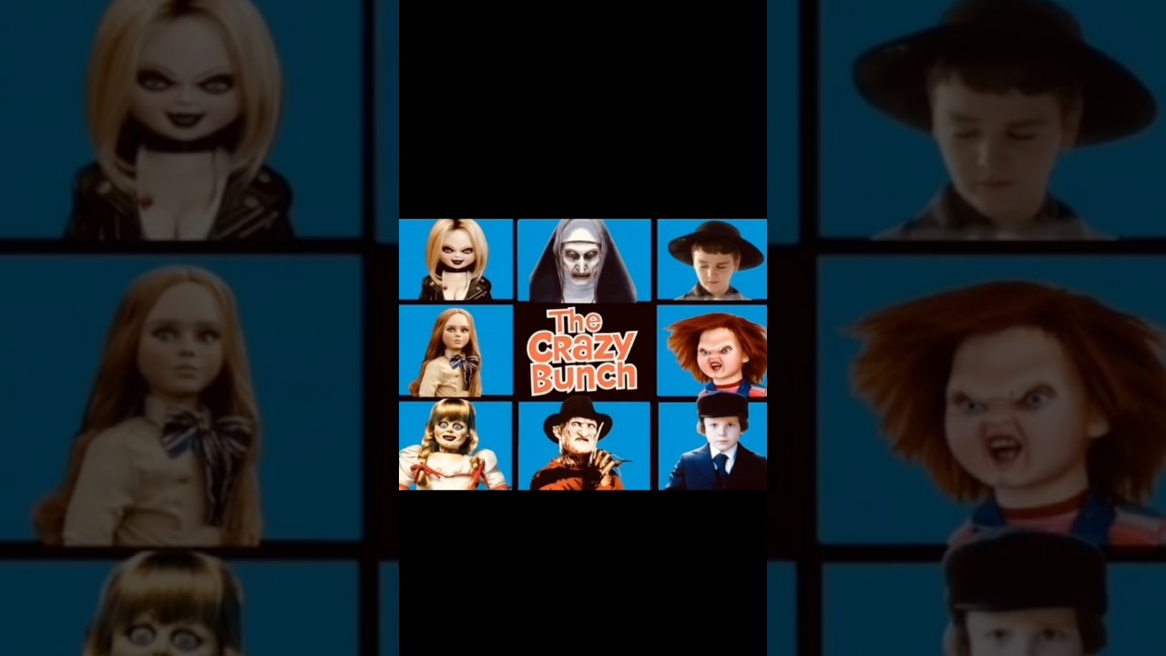 The Crazy Bunch A Brady Bunch Horror Parody #shorts #halloween #retro
