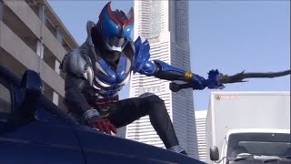 Kamen rider kiva Garuru mode and finisher