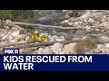 2 kids pulled from San Bernardino County creek