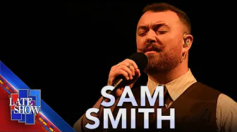 "Ain't No Sunshine" - Sam Smith (LIVE on The Late Show)