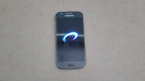 Samsung Galaxy S4 Mini (Tracfone) - Startup/Shutdown