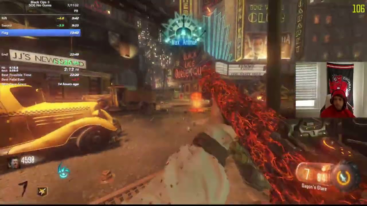 [WR] Shadows of Evil EE Speedrun with No Gums in 