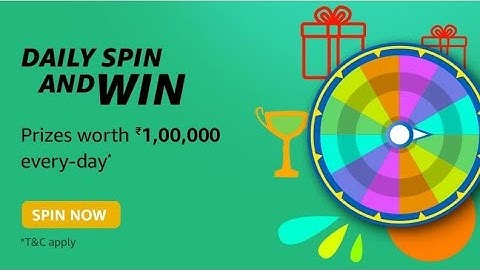 Amazon Daily Spin And Win Quiz Answers Today | 22 Aug 2021