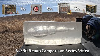 Hydra-Shock Deep vs Xtreme Defender vs G2 RIP vs Gold Dot - A 380apc Ammo Comparison Video