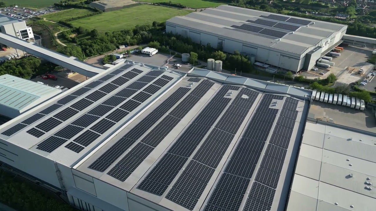 DJI Mini 3 Pro flight over Next Distribution Center in South Elmsall