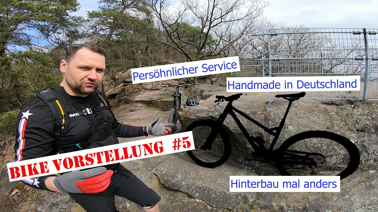 MTB Bike Vorstellung  / Trailbike HANDMADE in Germany / Kennt ihr die Marke?