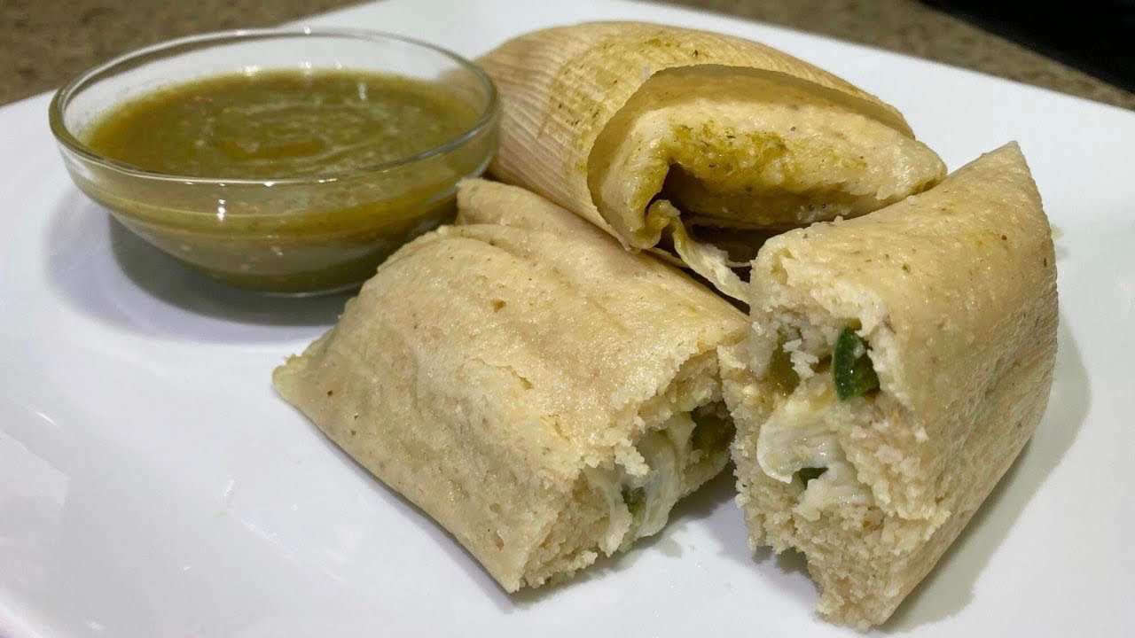 HOW TO MAKE TAMALES DE RAJAS CON QUESO - YouTube