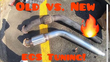 Audi A4 B7 Downpipe Install!!