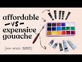 Is Expensive Gouache Worth It? Comparing Himi Miya Jelly Gouache vs Arteza vs Winsor & Newton