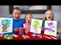 3 Marker Challenge Sonic 2!!! With Our Dad!