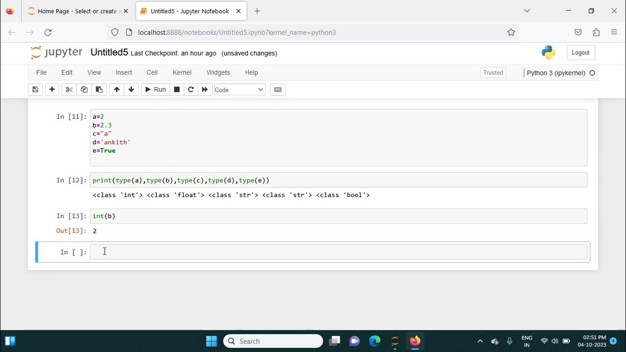 convert one data type to another in python - YouTube