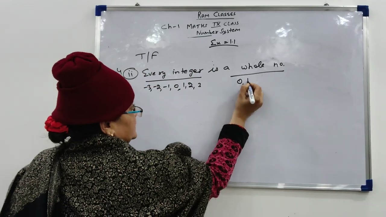 Exercise 1.1 Question 4 ii part - Number System IX class By Tripta Sharma