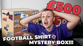 UNBOXING A £500 RETRO FOOTBALL SHIRTS MYSTERY BOX! *SENSATIONAL*
