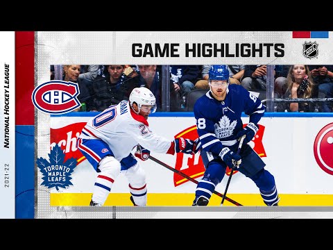 Canadiens @ Maple Leafs 10/13/21 | NHL Highlights