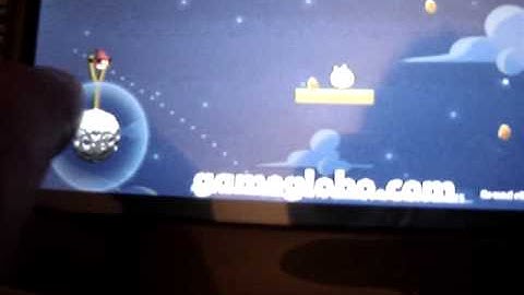 Angry Birds Space on the Innotab