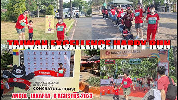 TAIWAN EXCELLENCE HAPPY RUN 5 KM 2023 At PASAR SENI ANCOL JAKARTA,Part 1