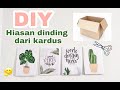 Diy room decor  diy hiasan dinding dari kardus by tita qinose