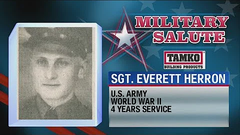 Military Salute: Sgt. Everett Herron