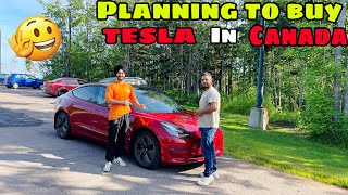 Itne features kisi v gaadi mei nhi milega| TESLA😍🇨🇦