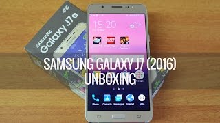Samsung Galaxy J7 2016 (Gold) Unboxing