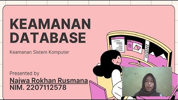 KEAMANAN DATABASE