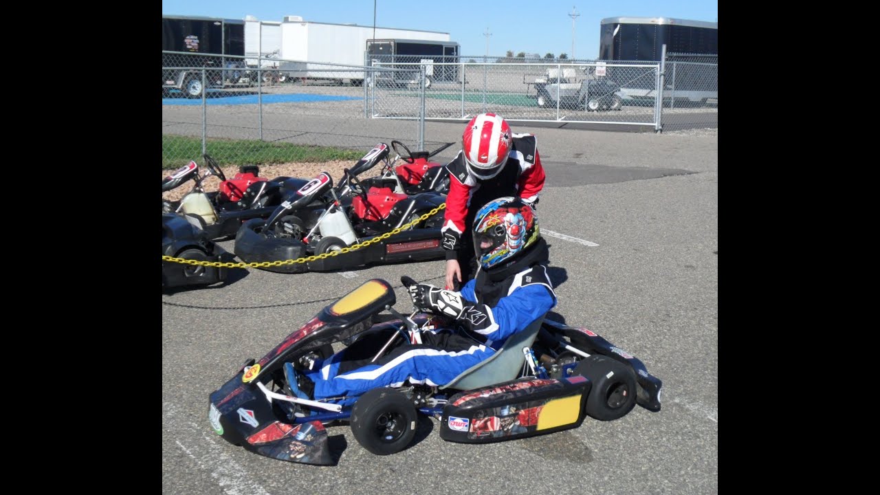Black Kat racing kart at Stockholm Motorsports Track YouTube