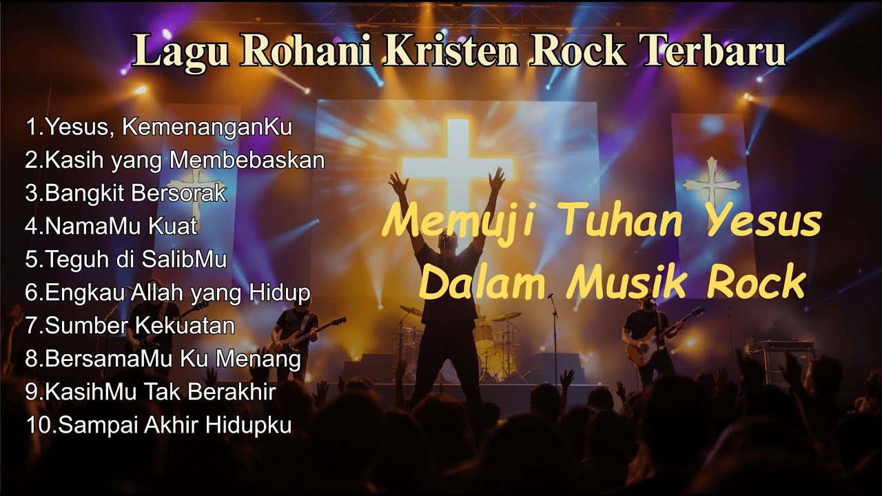 Lagu Rohani Kristen Rock Terbaru 2025 | Full Album Pujian & Penyembahan Nonstop