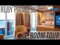 Ruby Princess Stateroom Tour | Penthouse Suite, Mini Suite, Balcony, Interior, Accessible