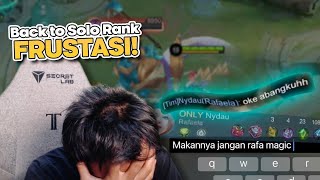 BACK TO SOLO RANK DI AWAL SEASON, ORANG-ORANG PADA ANEH! - Mobile Legends