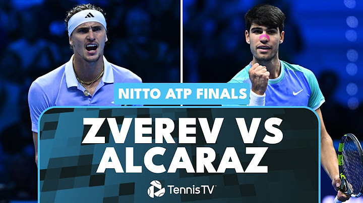Alexander Zverev vs Carlos Alcaraz EPIC Match Highlights | Nitto ATP Finals 2024