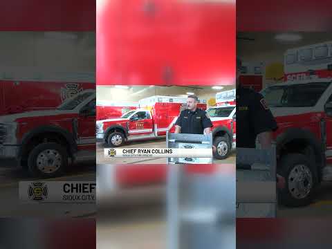 Sioux City Fire Rescue Unveils Four New High Tech Ambulances Improving Patient Care And Response 